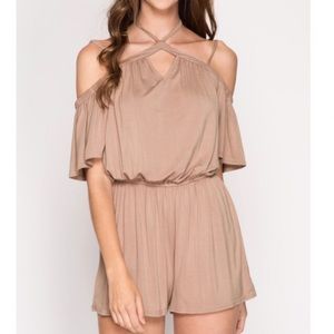 Strappy romper